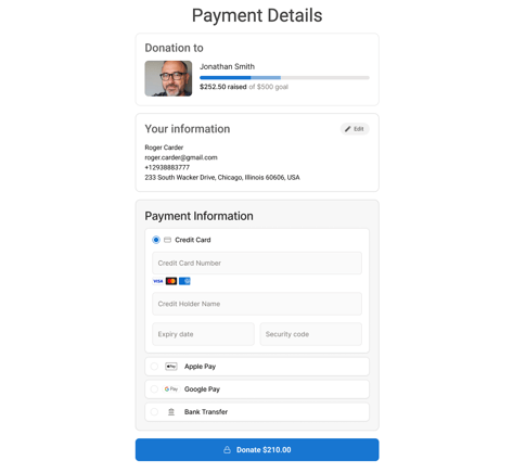 Payment Details