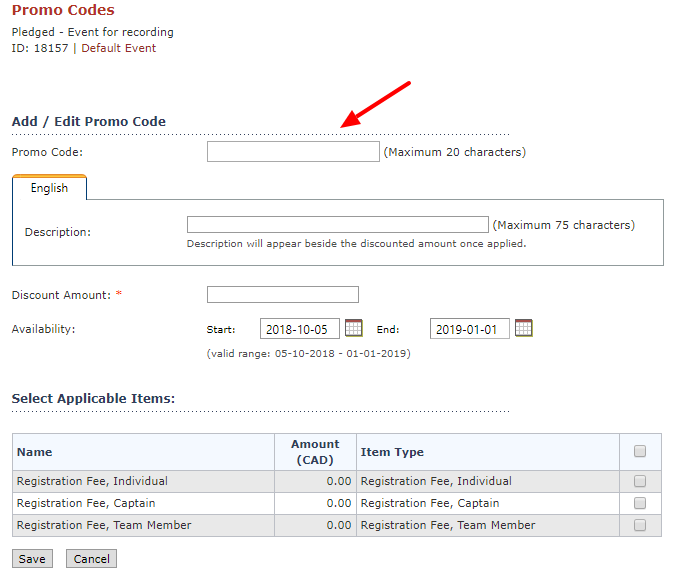 How to create promo codes?